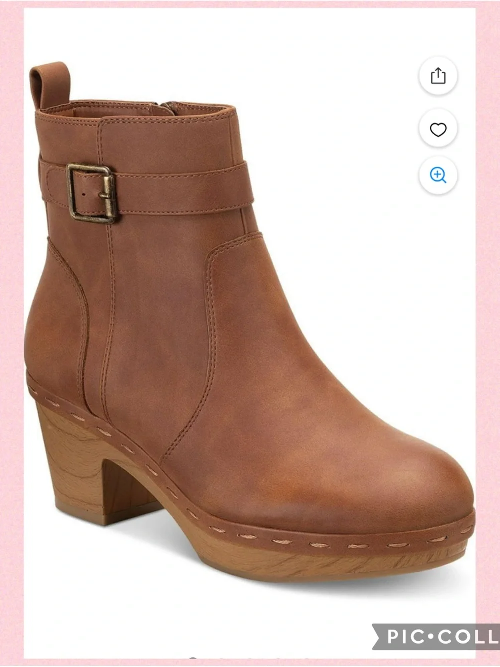 💖Style & Co. “Toryy”  Faux-Leather Clog Booties💖